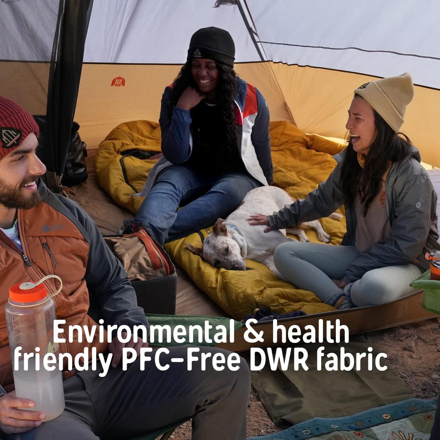 Cozy Two-Person Camping Essential for Couples & Families – Doublewide 20°F Sleeping Bag