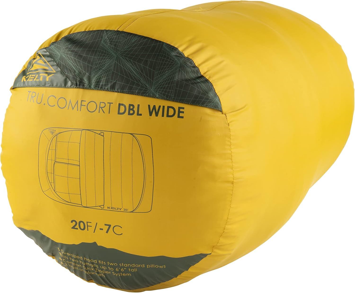 Cozy Two-Person Camping Essential for Couples & Families –  Doublewide 20°F Sleeping Bag