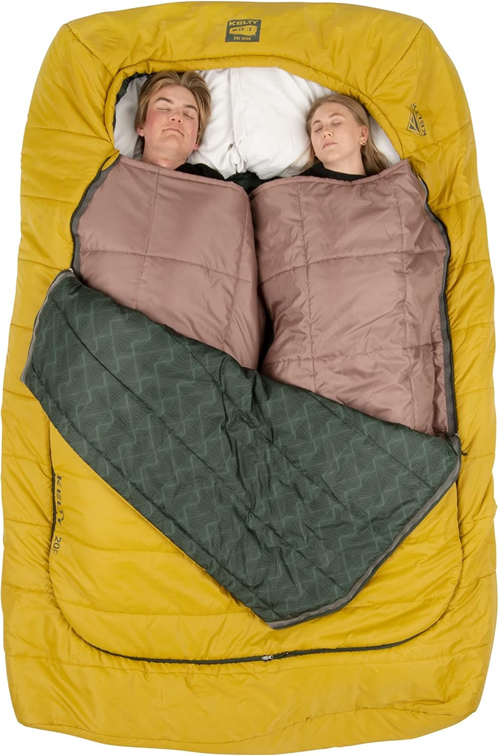 Cozy Two-Person Camping Essential for Couples & Families –  Doublewide 20°F Sleeping Bag